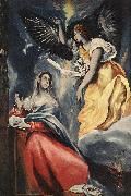 El Greco The Annunciation oil painting reproduction